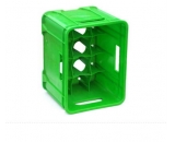 high accuracy plastic injection green beer box molding p15051202