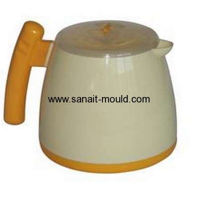 plastic injection kettle with handle and lid moulds p15101201