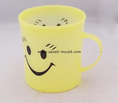 China factory manufacturer plastic smile mug cup molding p15042701