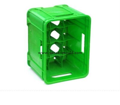 high accuracy plastic injection green beer box molding p15051202