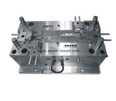 Plastic pipe fitting mould push-fit mould collapsible core m15051402