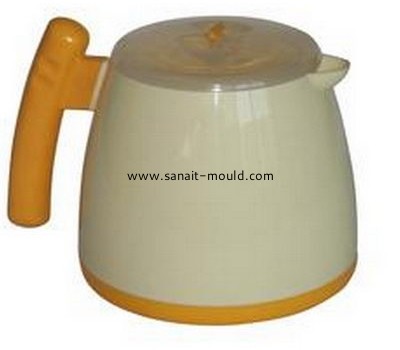 plastic injection kettle with handle and lid moulds p15101201