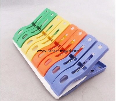 Strength force plastic mold cloth pegs injection molding maker p16010401